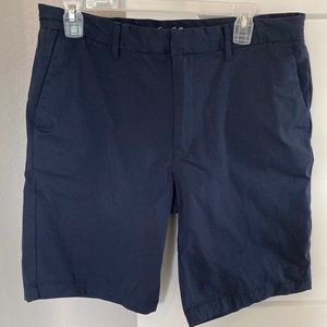 Men’s Goodfellow Linden Tech 10.5” Inseam Shorts Size 34 Navy Blue